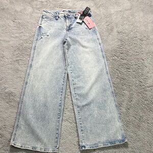 Celebrity Pink Vintage Blue Wide Leg Jeans